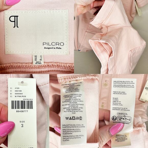 NWT Anthropologie Pilcro The Kit Utility Denim Short Sleeve Romper Playsuit 2 - Picture 12 of 14